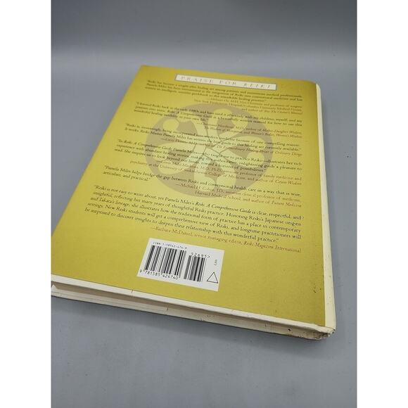 Reiki: A Comprehensive Guide by Miles, Pamela Hardback Dust Cover - Picture 10 of 11